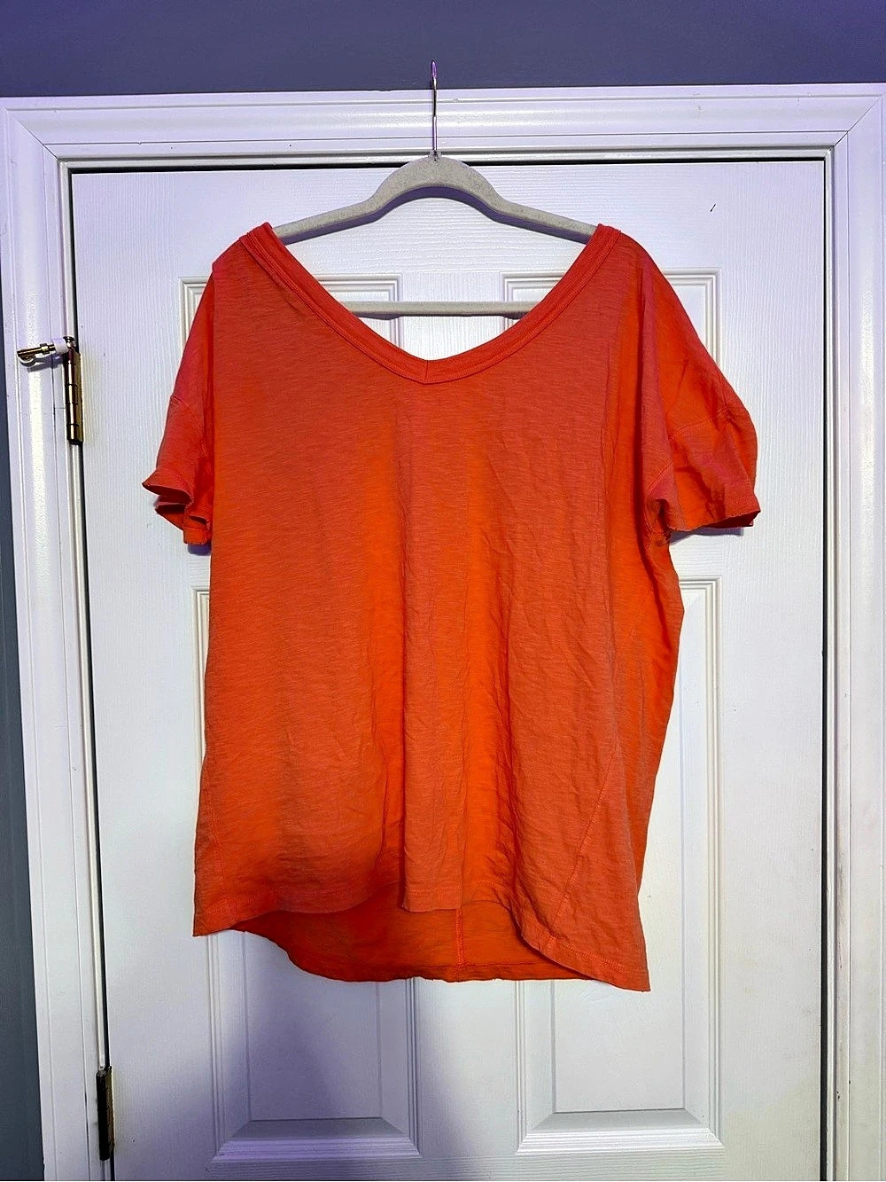 Aerie Short Sleeve Tee in Orange Size Small Like New